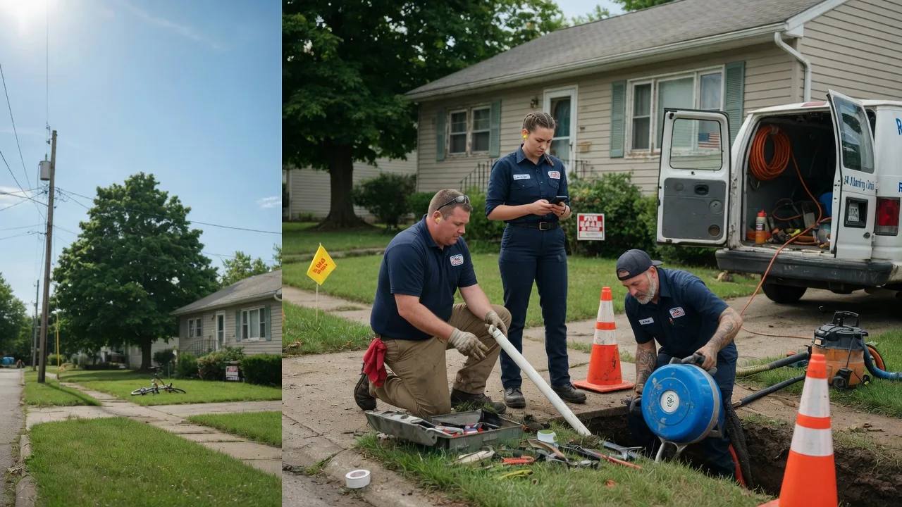 Sewer Line Repair in Albany, IL near me